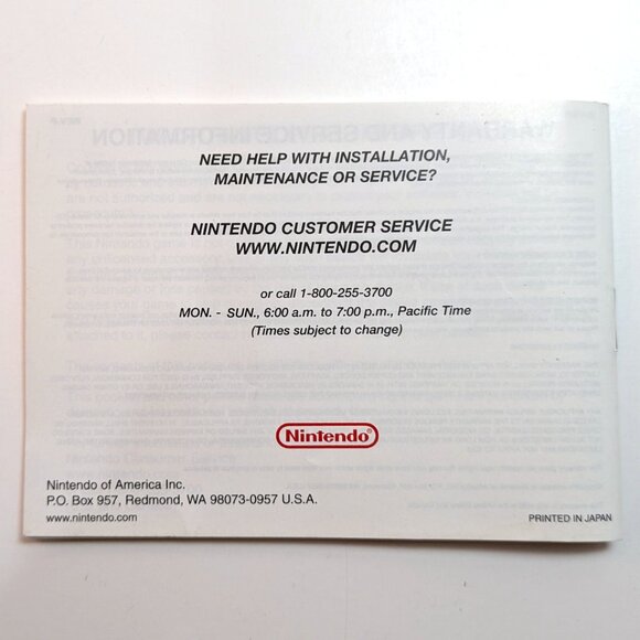 Final Fantasy V Manual Booklet Nintendo Game Boy Advance GBA Original Authentic - Picture 2 of 2